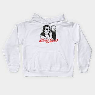 Original Retro Style -- Steely Dan -- Fan Art Design Kids Hoodie